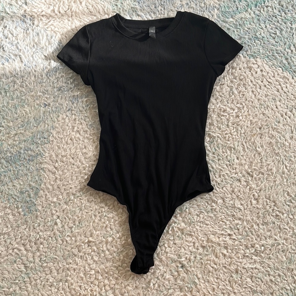 Francesca’s Black Bodysuit